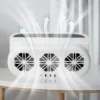 Car Exhaust Fan, Solar, USB