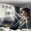 Car Exhaust Fan, Solar, USB - view 3