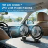 Car Fan, 10W, Plastic, 12V, 24V - view 3