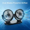 Car Fan, 10W, Plastic, 12V, 24V - view 4