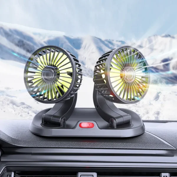 Car Fan, 360, 10W, ABS - view 4