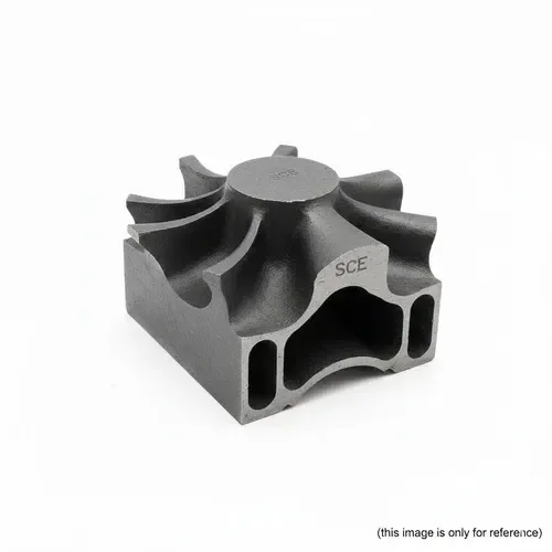 Cast Stainless Steel Impeller, CNC, iron, 83