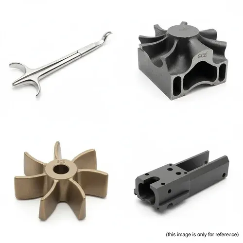Cast Stainless Steel Impeller, CNC, iron, 83 - view 4