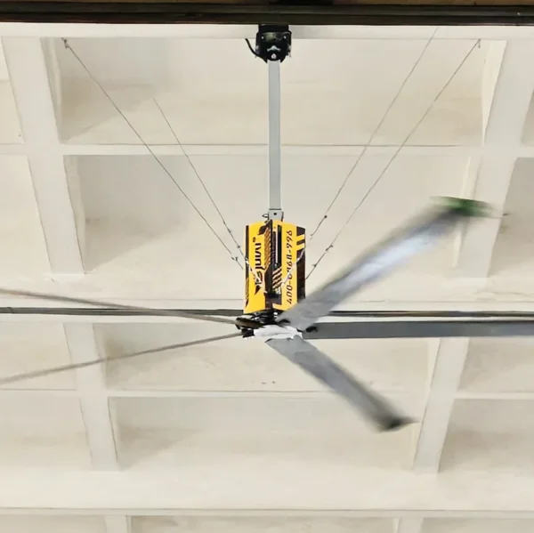 Cattle Farm Hvls Fan, JULAI, 18ft, 5.5m, 1.5KW - view 6
