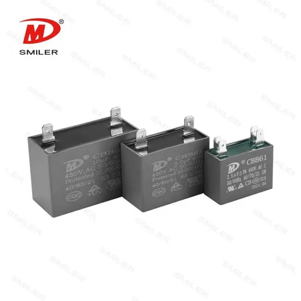 Cbb61capacitors for Fan, CBB61 with teriminal - view 3