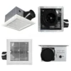 Ceiling Bathroom Exhaust Fan, ETL, CFM, 12-Inch - view 4