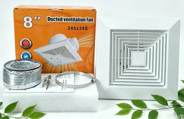 Ceiling Duct Exhaust Fan, 15w, A.C. Source - view 4