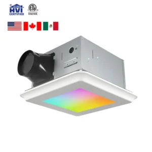 Ceiling Exhaust Fan, 50-80-110, CFM, RGB, 10-Inch