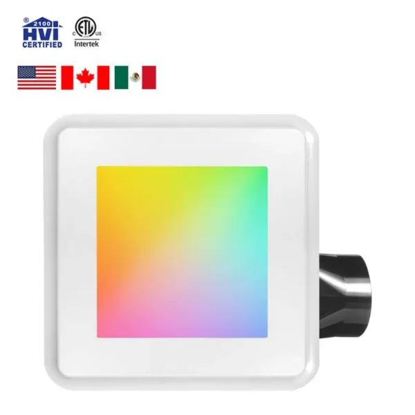 Ceiling Exhaust Fan, 50-80-110, CFM, RGB, 10-Inch - view 2