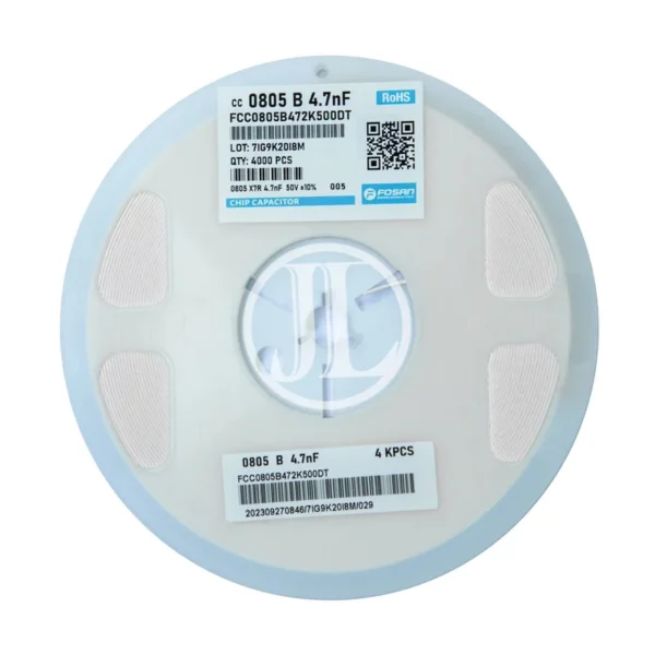 Ceiling Fan, 0805, X7R, 4.7NF, 50V