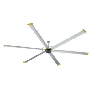 Ceiling Fan, 10FT, 24FT, 220V, 1500W, Plastic, DC Motor
