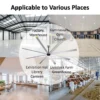 Ceiling Fan, 10ft, HVLS, Solar - view 5
