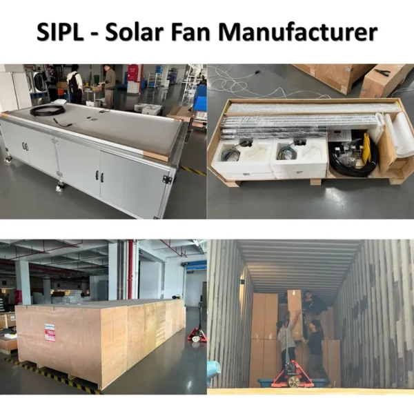 Ceiling Fan, 10ft, HVLS, Solar - view 6