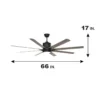 Ceiling Fan, 110-230V, 65W - view 6