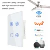 Ceiling Fan, 110-240V AC, Fireproof Pc - view 4