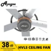 Ceiling Fan, 110V, Aluminum Alloy - view 2