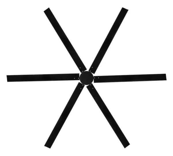 Ceiling Fan, 120, 200W, Metal - view 2