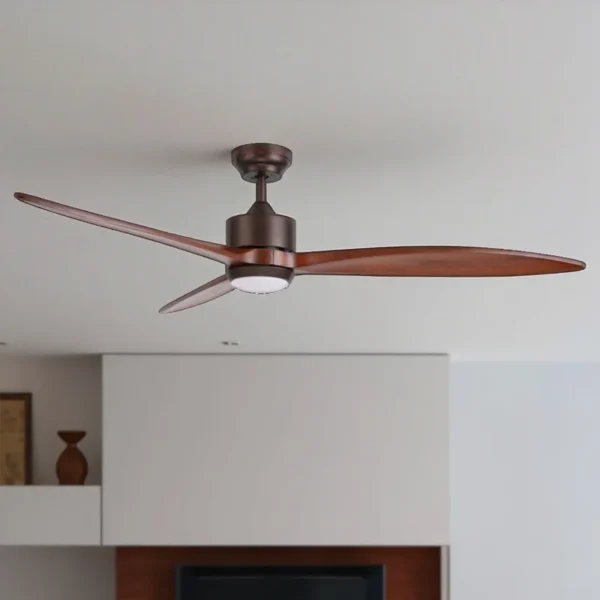 Ceiling Fan, 120V, Copper - view 2