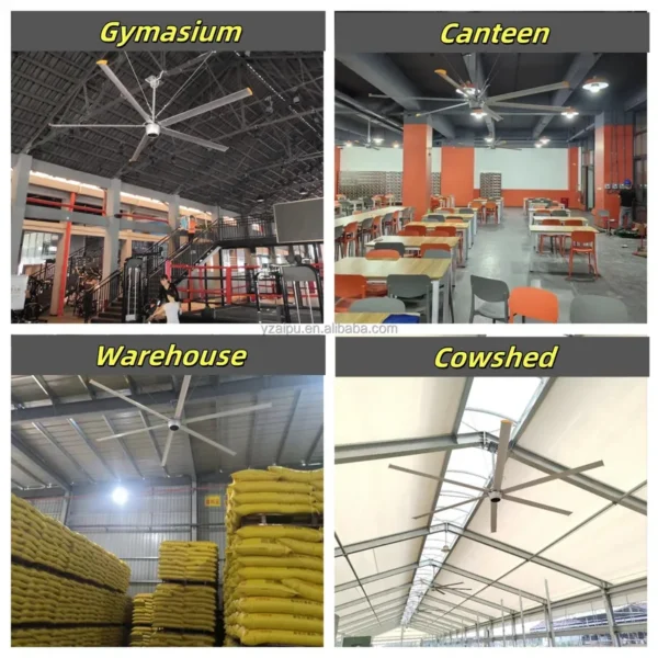 Ceiling Fan, 15ft, 4500mm, HVLS - view 5