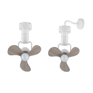 Ceiling Fan, 16", LED, 5-Speeds