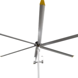 Ceiling Fan, 16ft, Aluminum, 220 V, Aluminum Alloy