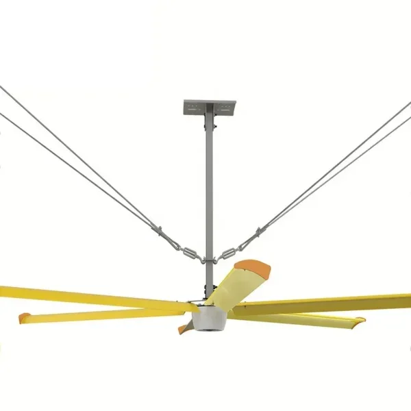 Ceiling Fan, 16FT, HVLS, Aluminum, 220V