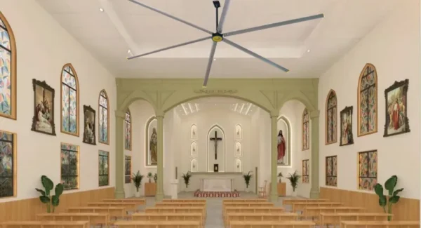 Ceiling Fan, 18FT, HVLS, 5.5M - view 4