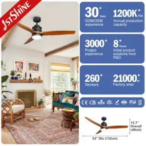 Ceiling Fan, 1stshine, 220