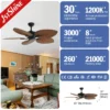 Ceiling Fan, 1stshine, 35W, Plastic - view 3