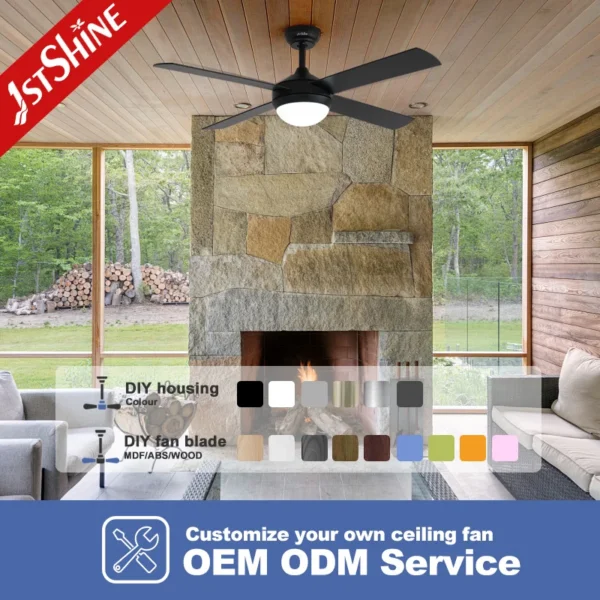 Ceiling Fan, 1stshine, DCF-W986 - view 4