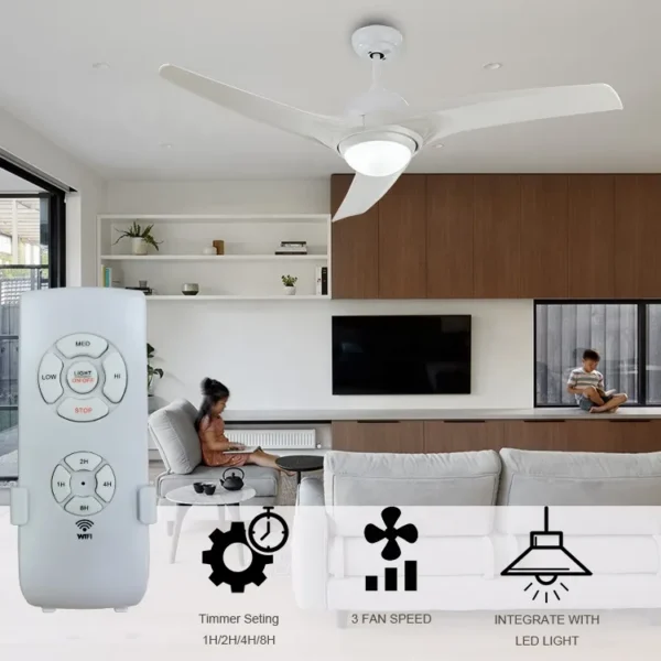 Ceiling Fan, 220v, 110-140V, AC 70w - view 2