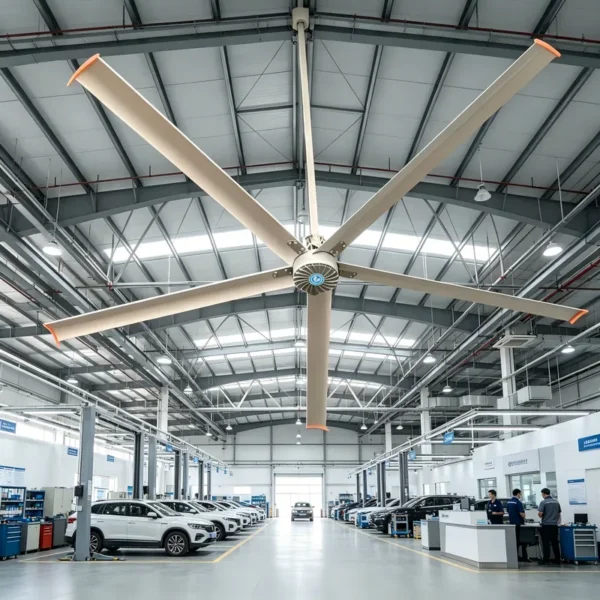 Ceiling Fan, 22ft/6.7m, PMSM, 35-39dB, 3-Year - view 4