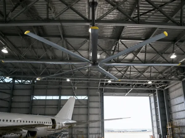 Ceiling Fan, 24FT, HVLS, Aluminum - view 3