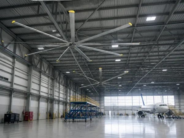 Ceiling Fan, 24FT, HVLS, Aluminum - view 4