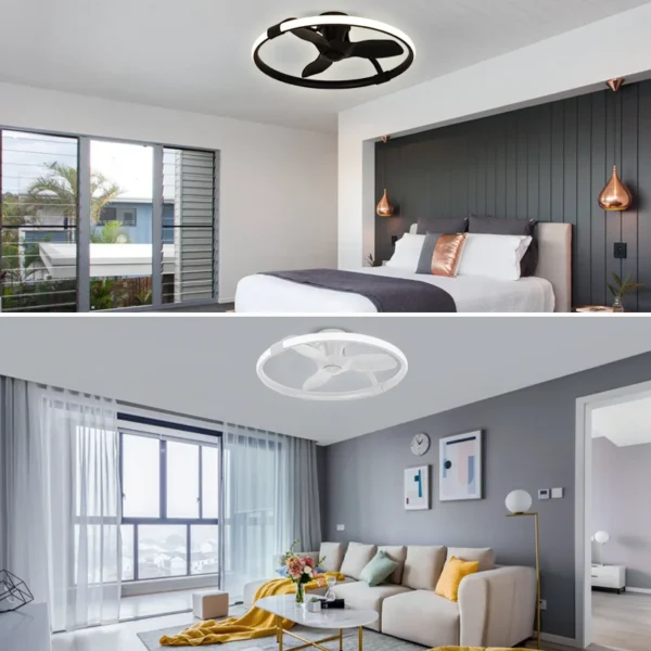 Ceiling Fan, 24inch, 32inch, LED, Abs - view 4