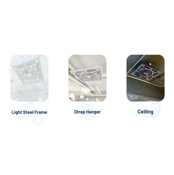 Ceiling Fan, 25W, Plastic - view 3