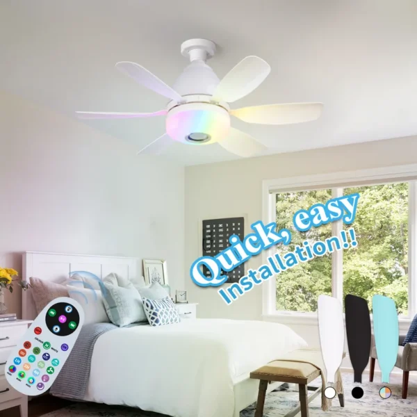 Ceiling Fan, 360, E27 - view 2