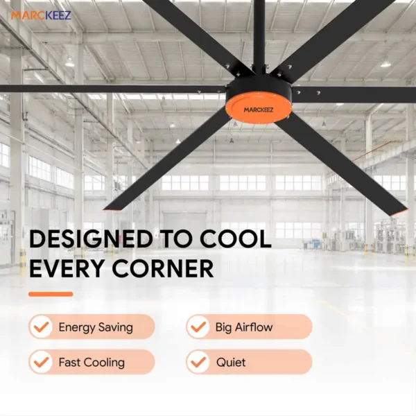 Ceiling Fan, 4.9m, HVLS - view 6