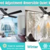 Ceiling Fan, 40W, Metal - view 6