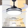 Ceiling Fan, 42'', Abs, LED - view 2