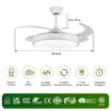 Ceiling Fan, 42-Inch, Copper - view 2