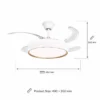 Ceiling Fan, 42-Inch, LED - view 3