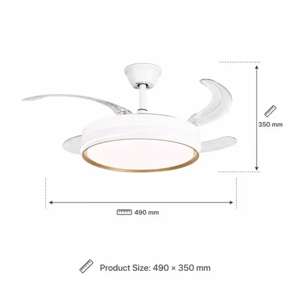 Ceiling Fan, 42-Inch, LED - view 3