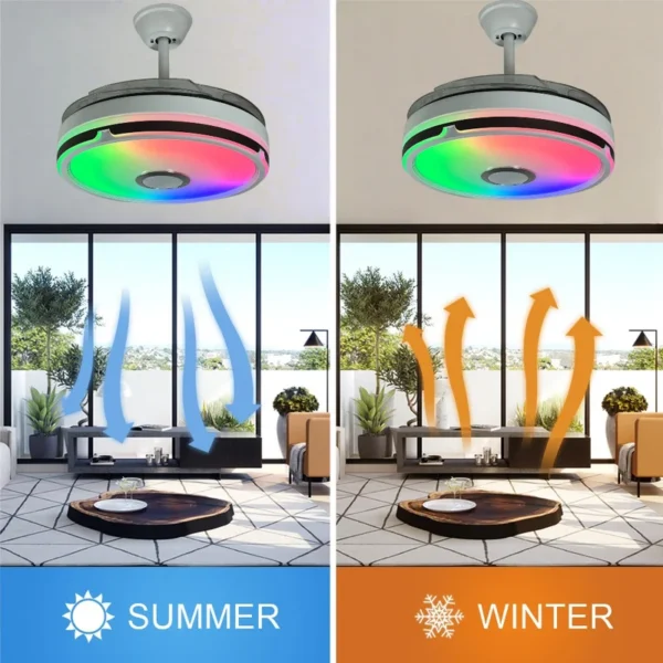 Ceiling Fan, 42-Inch, RGB, LED - view 4