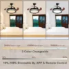 Ceiling Fan, 42'', ZY1122 - view 3