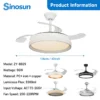 Ceiling Fan, 42Inch, AC175-265V, 96W - view 2