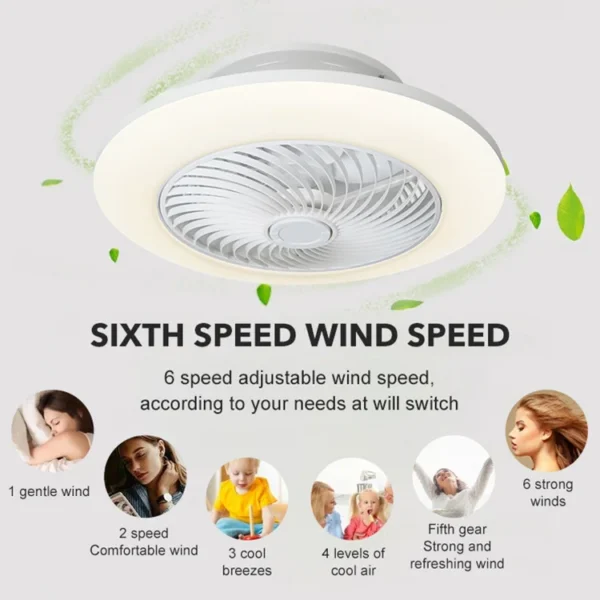 Ceiling Fan, 48w, SD-P007S-CCT - view 4
