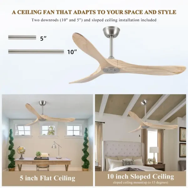 Ceiling Fan, 52/60inch, LED, BLDC - view 2
