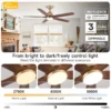 Ceiling Fan, 52", BLDC, Copper - view 4