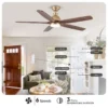 Ceiling Fan, 52", BLDC, Copper - view 5